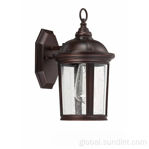 Modern Outdoor Post Light Traditional Design Black Outdoor Wall Sconce Post Light Factory